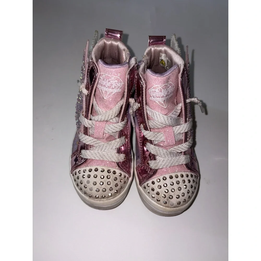 Skechers Little Kid TWI-Lites 2.0-Wingsical WIS Sneaker Size 8‎